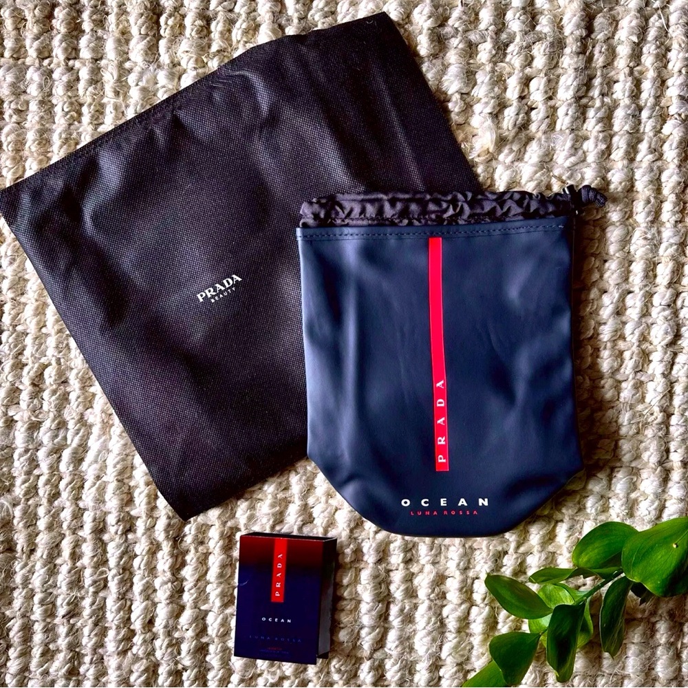 Prada Ocean Drawstring Pouch